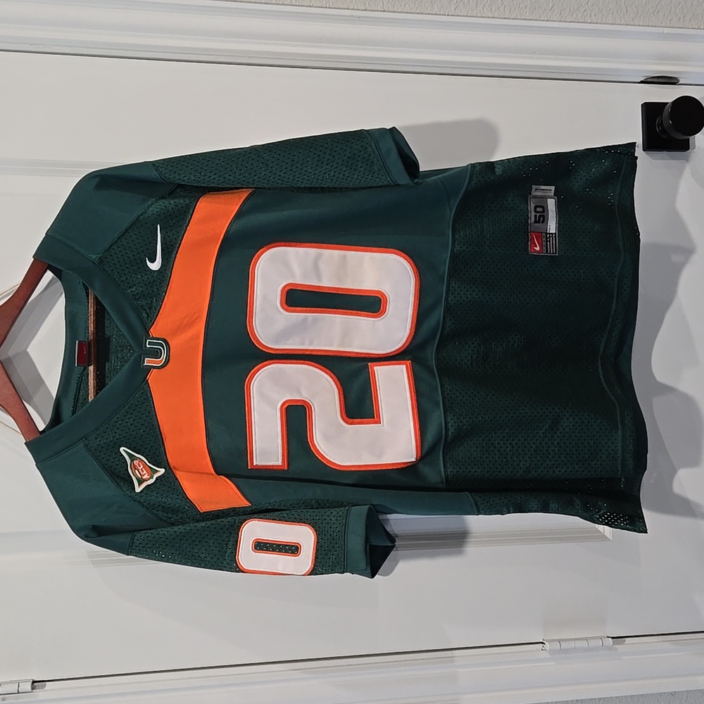 Ed Reed Miami Hurricanes Jersey Retro